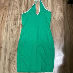 Green sporty dress
